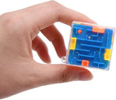 2407TA 3D Maze Magic Cube Six-sided Transparent Puzzle Speed Cube Rolling Ball Magic Cubes Maze Toys For Children Stress Reliever Toys